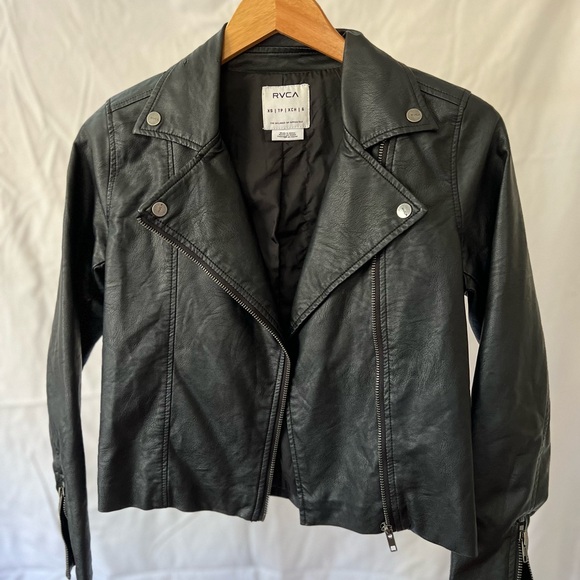 Faux Leather Jacket - Picture 1 of 3